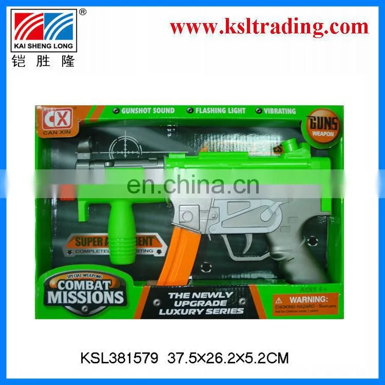 B/O guns toys kids plastic electronic toy guns