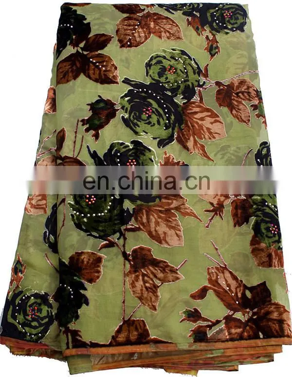 New design african velvet lace fabric high quality