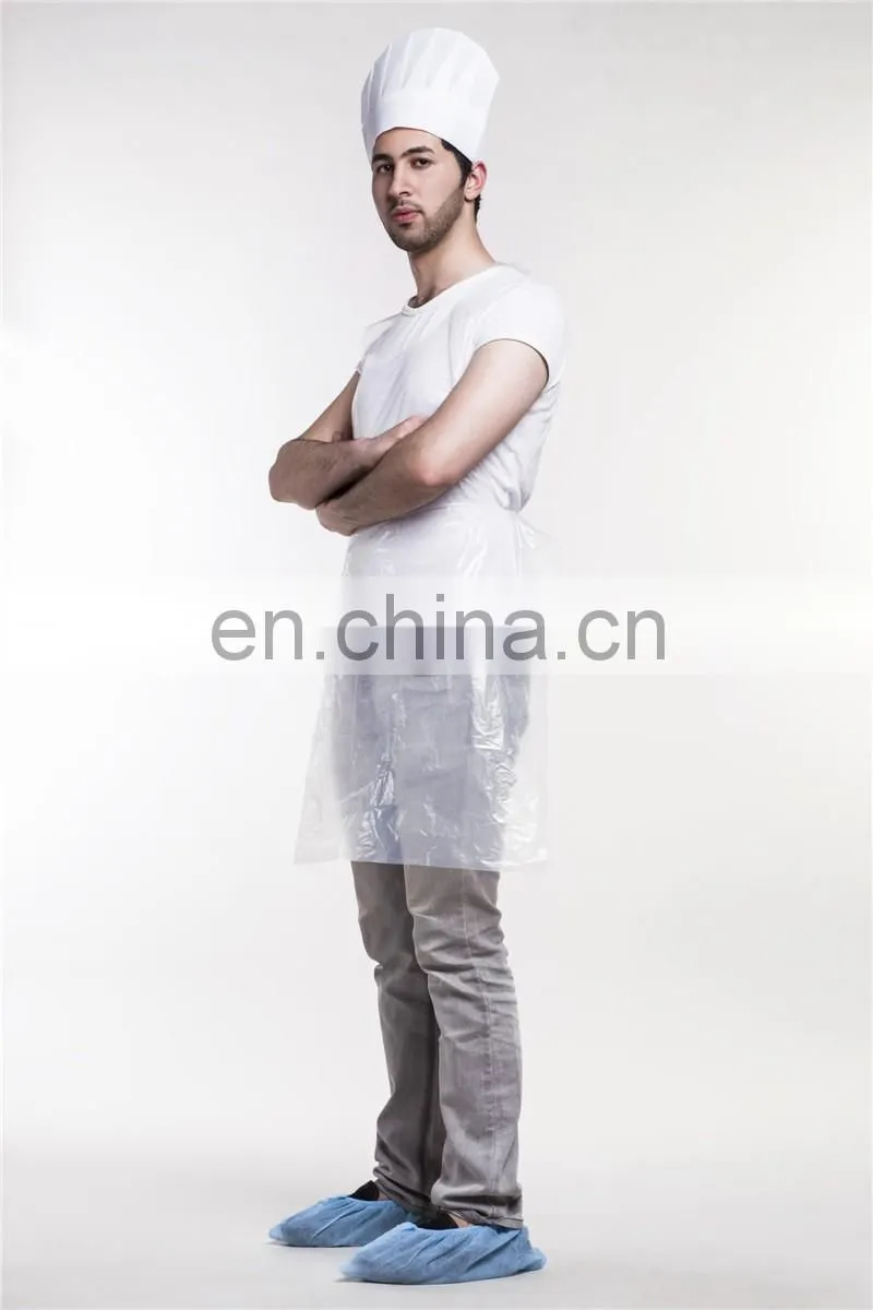 Disposable PE Industrial Apron Custom Logo