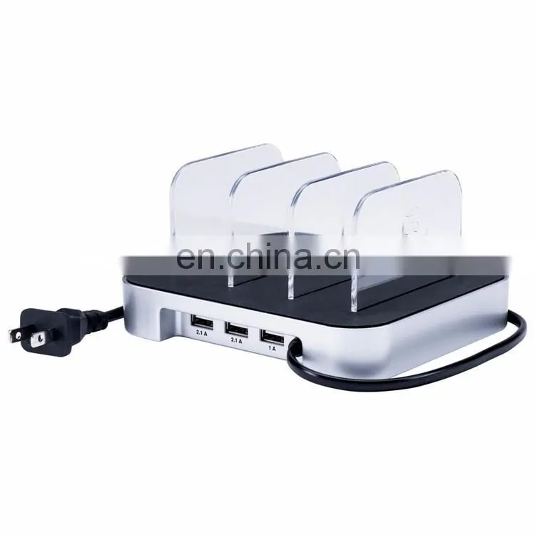 2017 Amazon hotselling new style 3 ports usb charging station