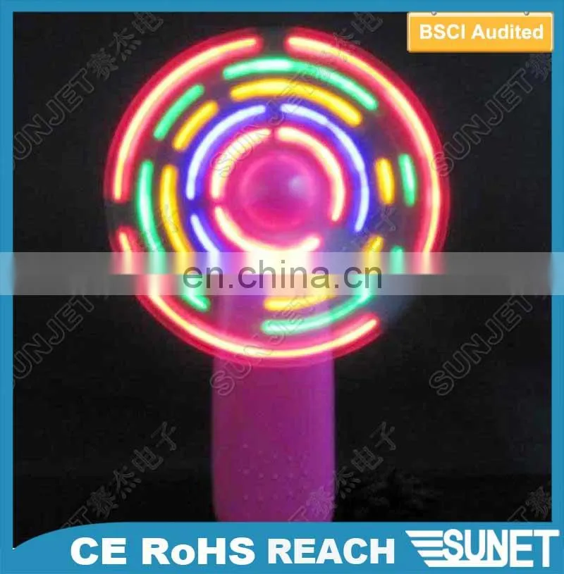 SUNJET interesting products new toys for kid 2017 light socket LED fan