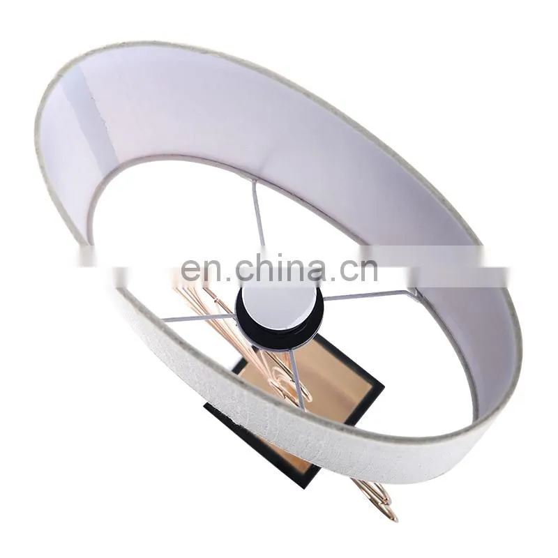 modern style new design home decoration metal table lamp for hotel