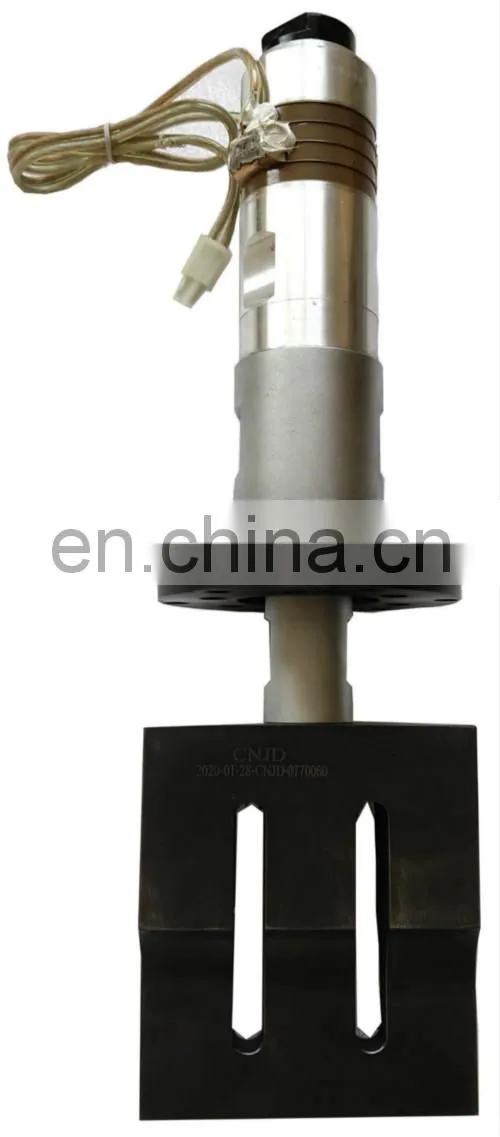 Factory 20khz transducer plastic generator Horn for the nonwoven fabric mask ultrasonic welding machine