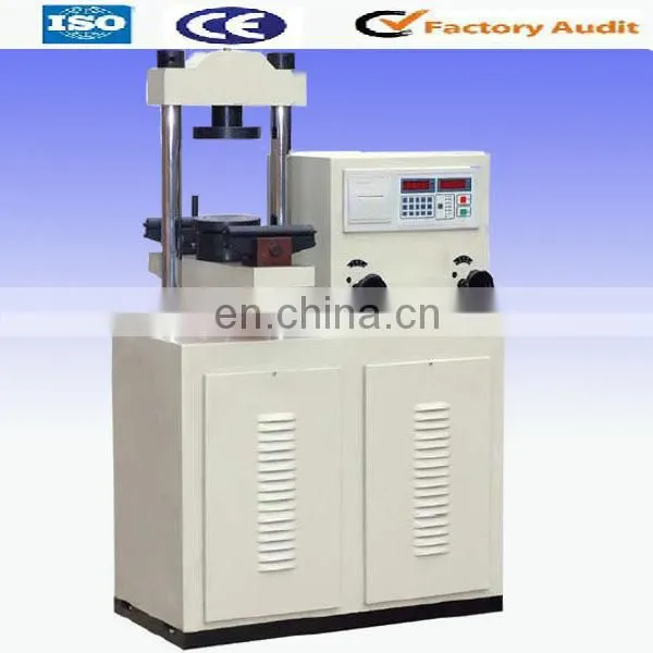 YAW-3000F Electro-Hydraulic Servo 3000KN Compression Testing Machine Price