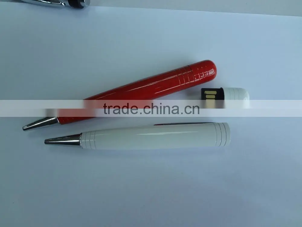 Mini High Quality Best Price Beautiful Pen Shape USB flash drive with custom logo