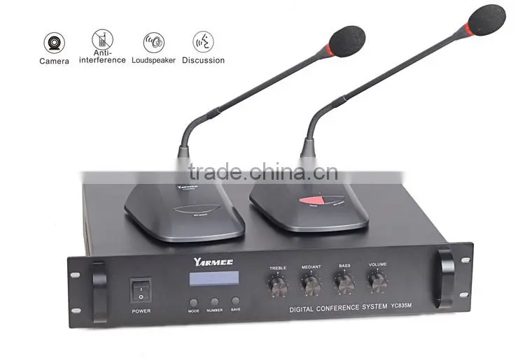 Professional conference microphone sound system Video Tracking System YC835--YARMEE