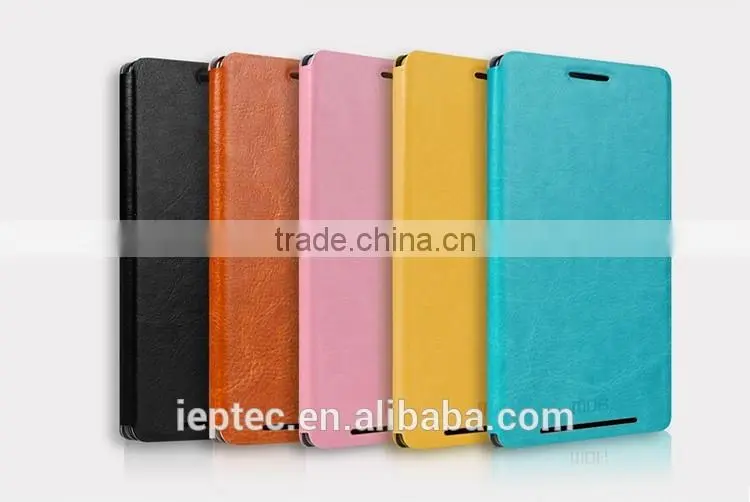 MOFi Case Housing for HTC One ME, Mobile Phone Coque Flip Leather Back Cover for HTC OneME