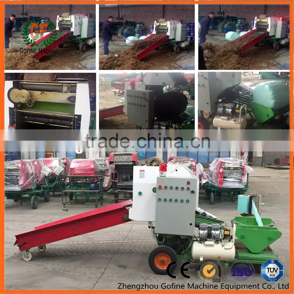 mini roll baler for silage straws