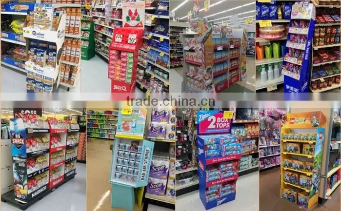 recyclable cardboard perfume display rack/retail display racks