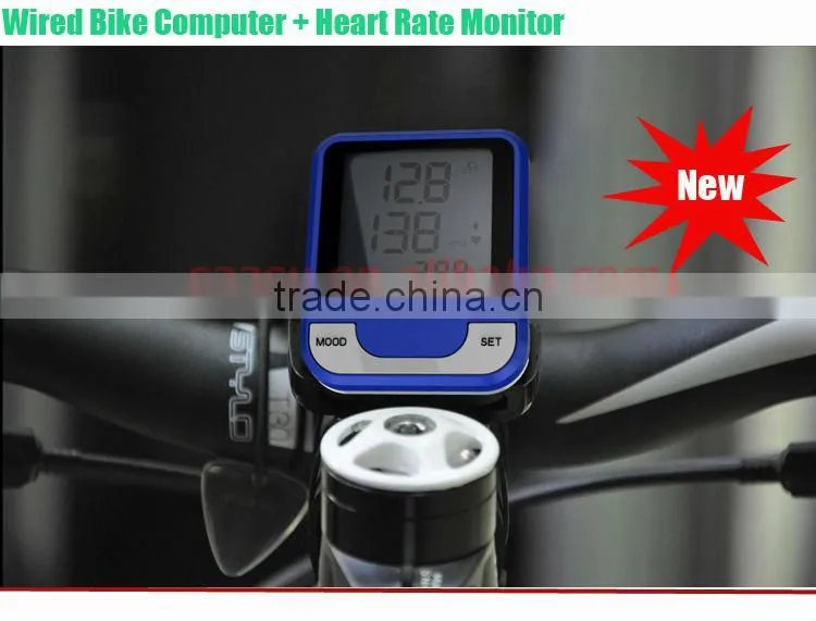 LCD Bicycle Computer Odometer Speedometer