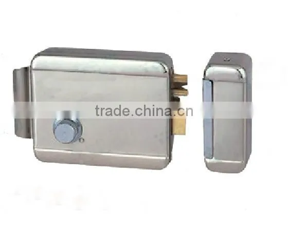 HSY-E214 Home security rfid tag code door electric rim lock door rfid key lock