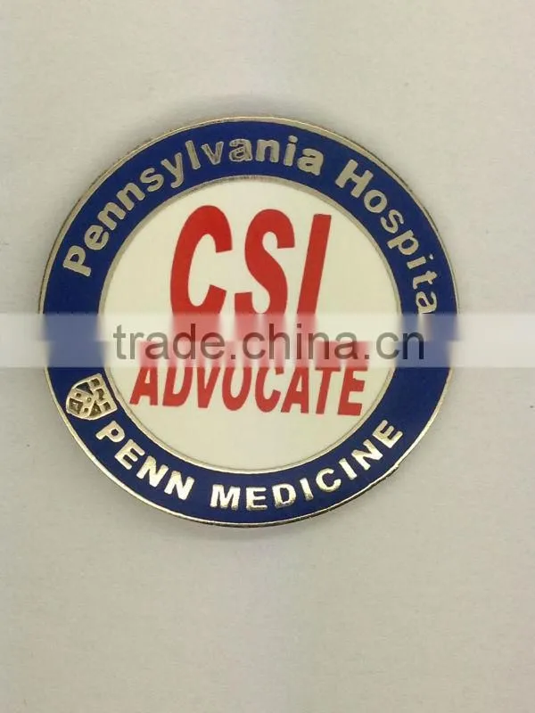 2014 Custome metal gift epola badge / imitation lapel pins