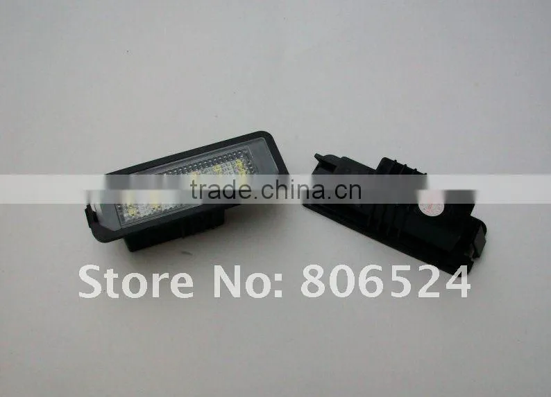 Golf 6 led number plate light for VW