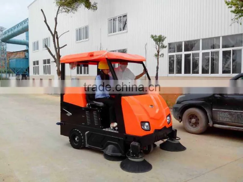 industry use large cleaning area floor sweeper