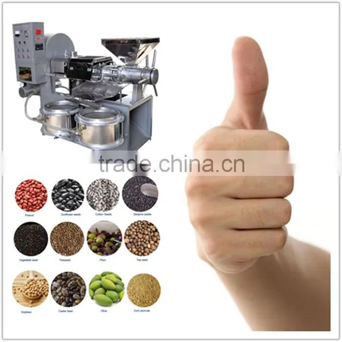 Flaxseed oil press automatic screw oil press