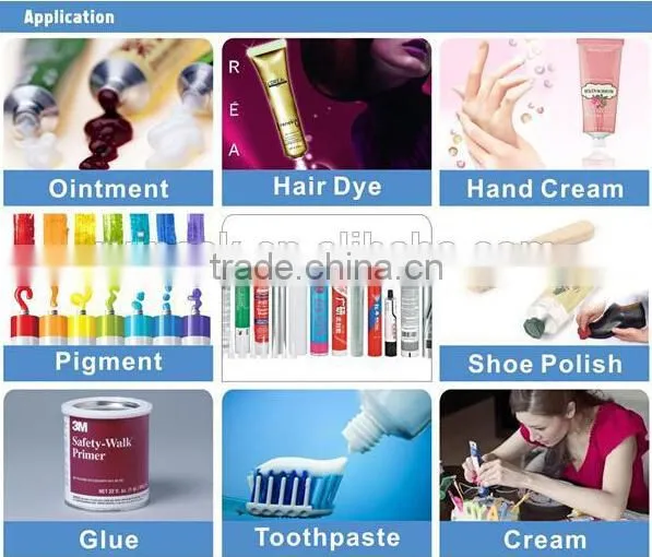 15ml plastic soft cream tube with silicone holder, plastic hand cream tube, cosmetic plastic tube