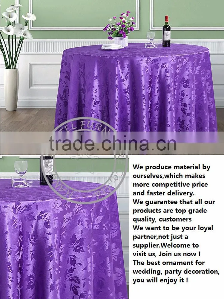 Brown Birthday Party Table Cloth