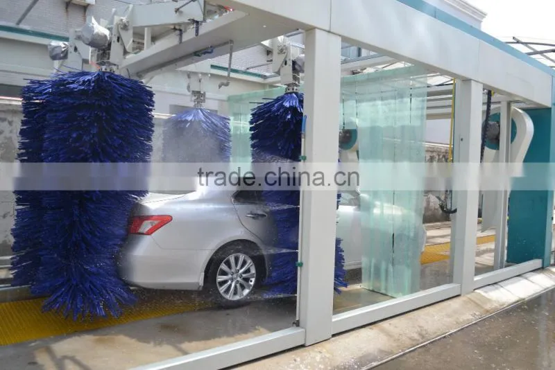 Tunnel Car Wash 9Brushes PE-T9 40000USD