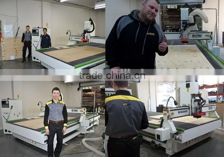 Factory price aluminum cutting cnc router machine