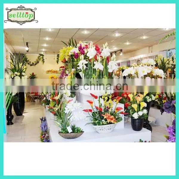 20cm 15heads mini fabric artificial bouquet