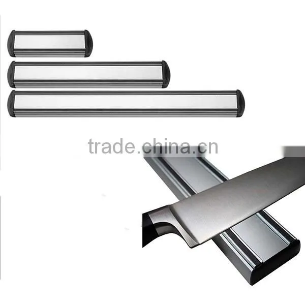 Customized size Magnetic Knife Holder/ Storage Strip /18 inch Kitchen Knives Bar Aluminum Rack-13 inch 15inch 16inch 18inch Inch