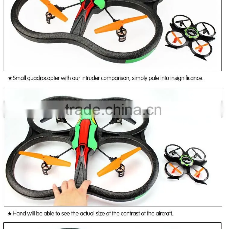 Big size 2.4g X30 rc ufo /2.4g 4ch rc quadcopter/rc model X30 Intruder aircraft