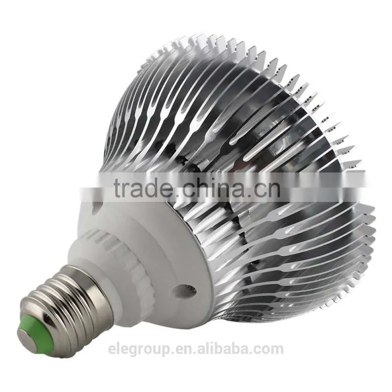 China sell aluminum material E27 led par 38 light 9w