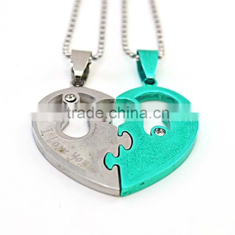 Wholesale Alibaba Charms Broken Heart Pendant Baby Accessories