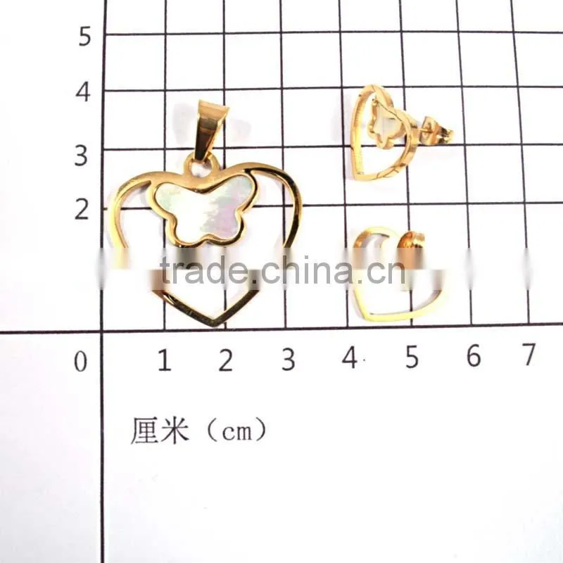 Stainless Steel Jewelry Big Hole Freshwater Pearls Fashion Jewelry New Model Jewelry Set