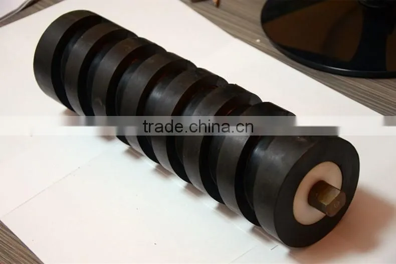 Chinese Manufacturer Conveyor Rubber Impact Roller Mainly for Corrosive Environment