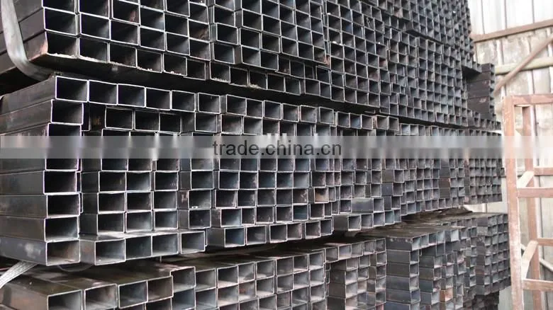 Furniture used cold roll black annealled Round/square/rectangular steel Pipe Price List