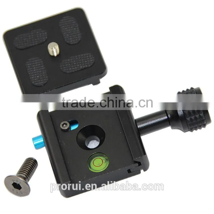 New products 2016 innovative product ball head Board PU50 quick release plate for DSLR camera