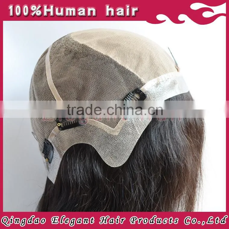 New products 6A high quality silky straight hair black women brazilian hair full lace wig