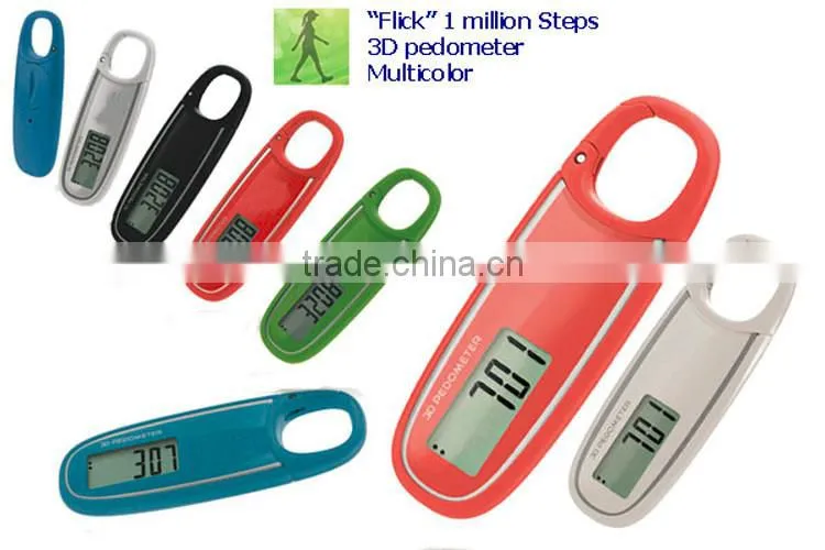 3D Digital Small Pedometer Calorie Burned Precise Waterproof Pedometer Pocket Mini Passometer