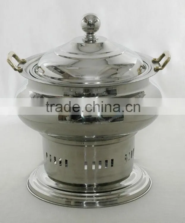 Steel Cheffing Dish, Wedding & Party utensils, food serving dish, hot keeping dish, Catering item, Hotel & Restaurant utensils