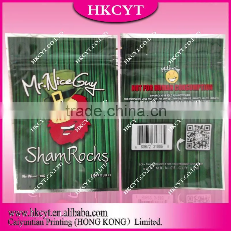 plastic shopping bag for potpourri