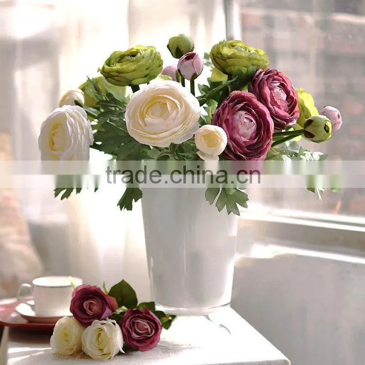 Aestheticism in Europe and the lotus High-end simulation flower European fake flowers home table decoration