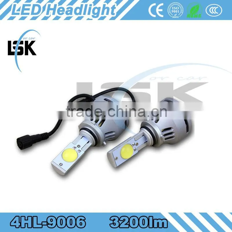 single beam H7, H8, H10, H11, H16, 9005,9 006, D1, D3, D2, D4, P13, PSX26W, PSX24W, 5202W 3200lm 35w led headlamp conversion kit