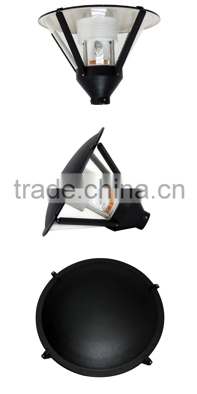 IP65 waterproof die cast aluminum housing outdoor induction garden light