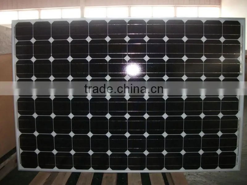 220W mono solar cell plate solar panel