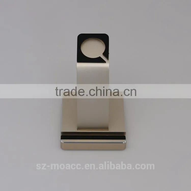 2 in 1 dual For Apple Watch Aluminum Charging Dock,for Apple watch display stand