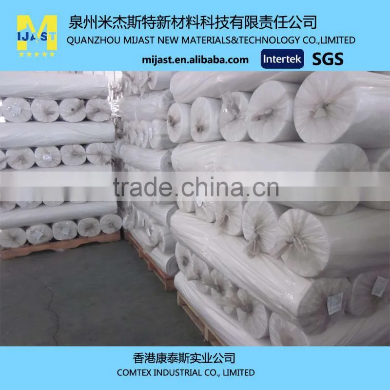Recycled PET Stitchbond Nonwoven fabric for shopping bags lining