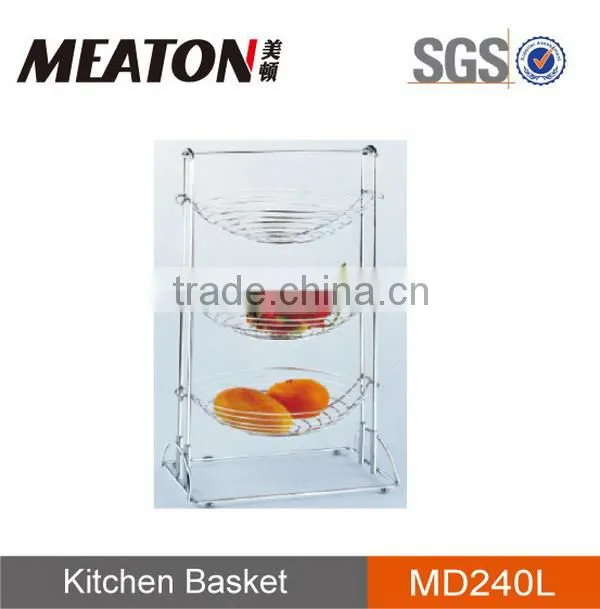 metal high quality fruit basket / vegetable basket