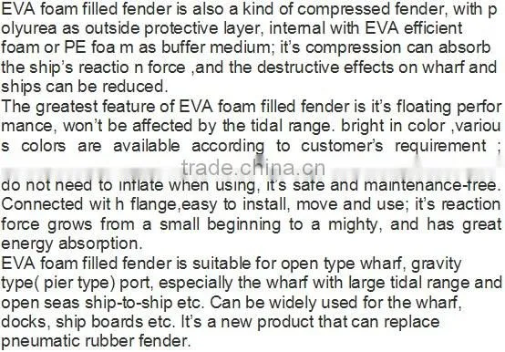 Flexible industrial EVA dock fender professional supplier
