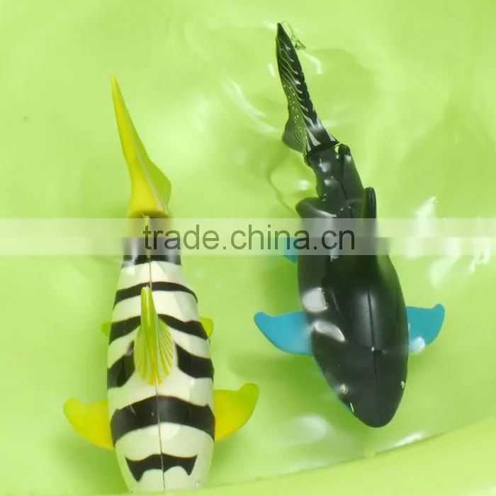 Coke Can rc shark underwater moving radio control fish toy
