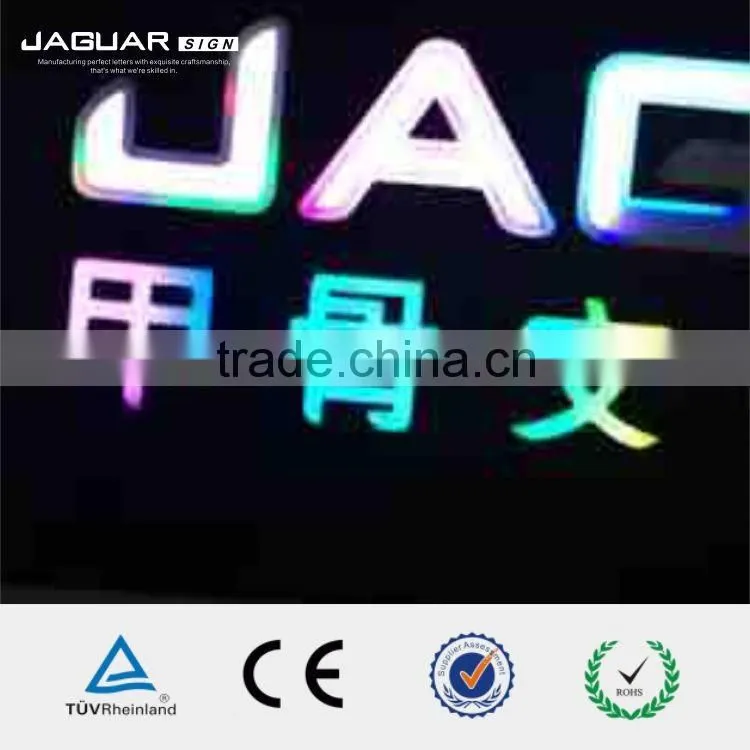 full color high brightness advertising circuit diagram led letter signage board