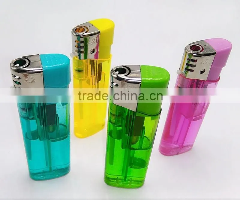 New arrival plastic cigarette cheap custom lighter electronic disposable