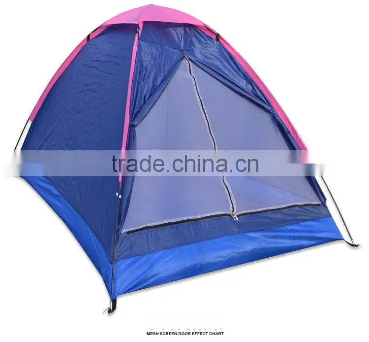 Dome outdoor camping tent for 2 persons