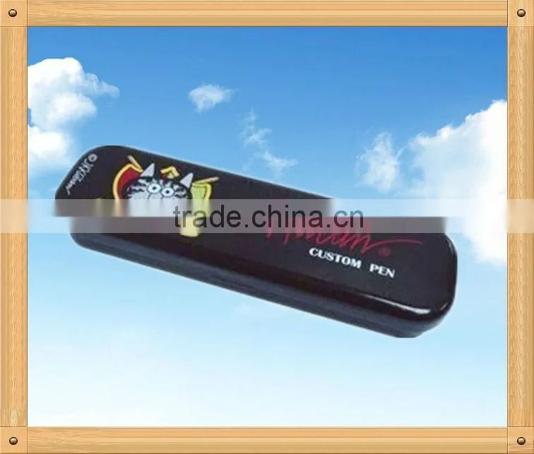 Tin Pencil Case, Tinplate with 4-color CMYK Printing
