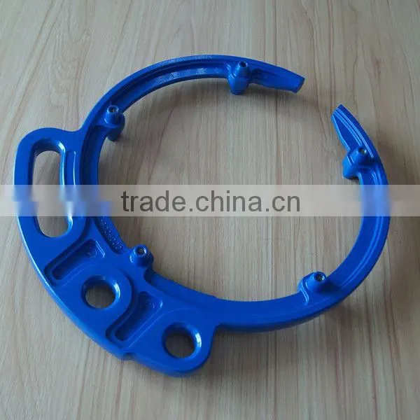 precision steel lock die casting parts with painting